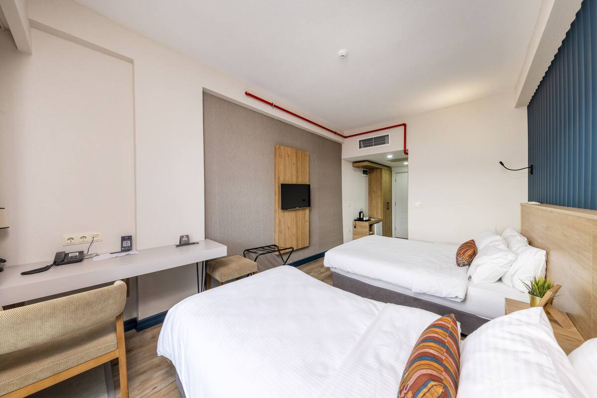 Chambre Standard avec lits jumeaux, vue jardin