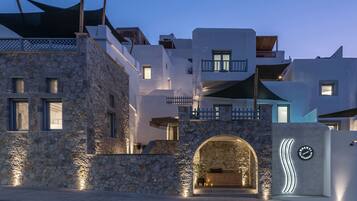 Front of property - evening/night
