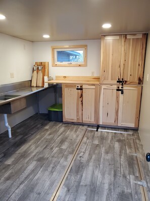 Interior - Gone Fish Inn: Remodeled Lakefront Cabin, FREE Wi-Fi & Firewood, No Cleaning Fee (Saint Germain)