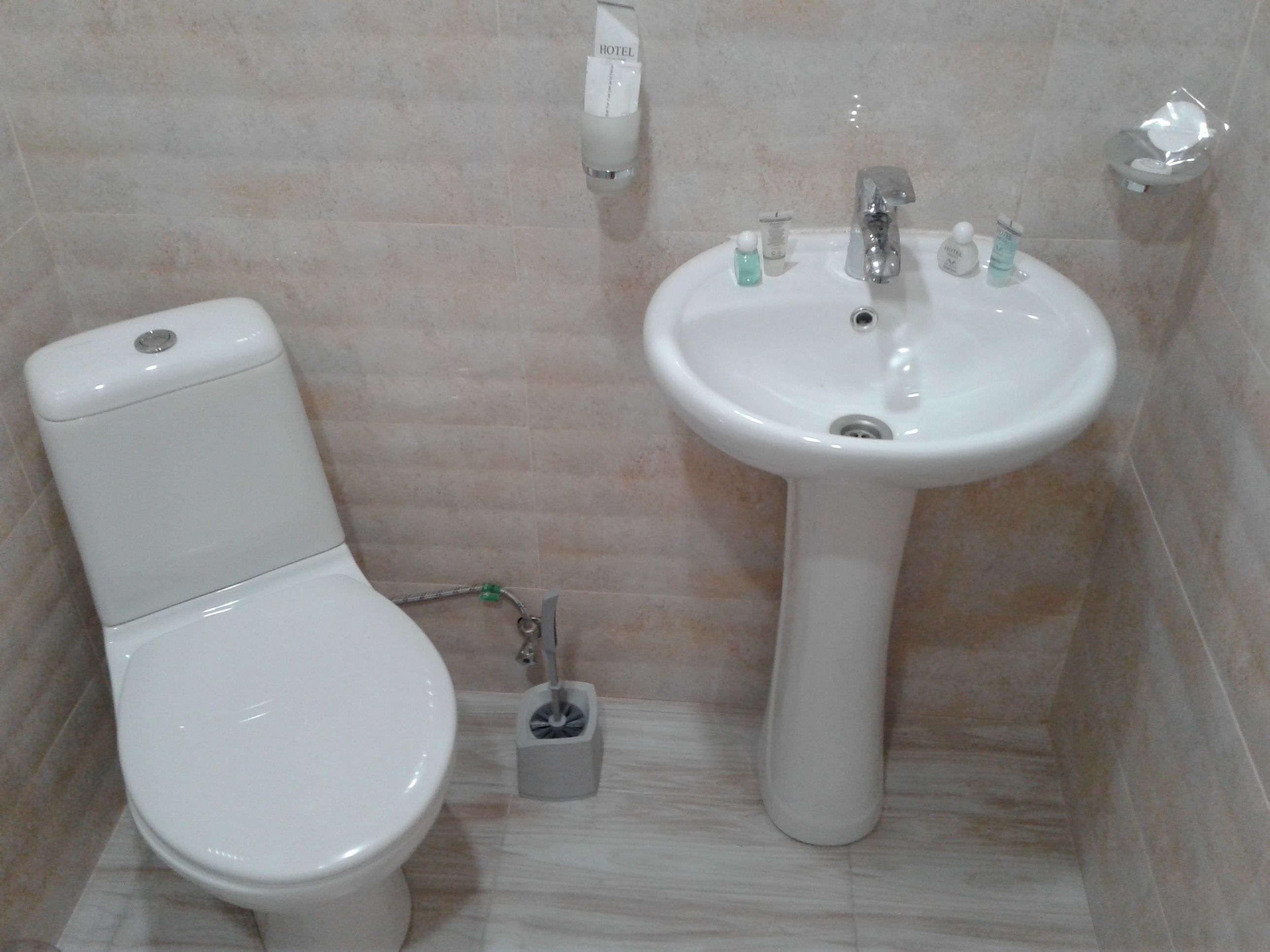 shower, free toiletries, hair dryer, dressing gowns