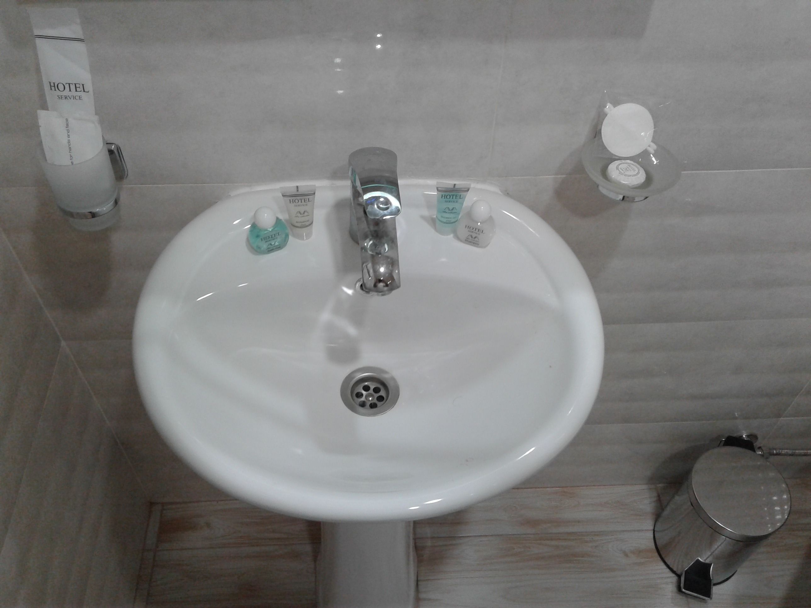 shower, free toiletries, hair dryer, dressing gowns