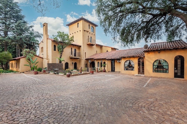 Fassade der Unterkunft