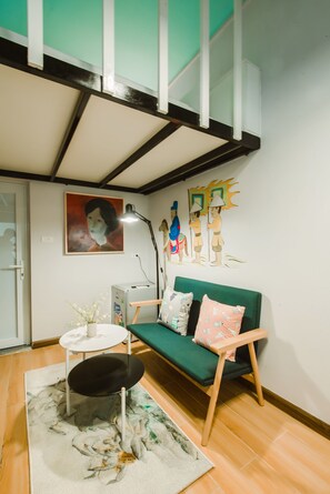 Design Duplex | Living area | Flat-screen TV - Nexy Living (Hanoi)