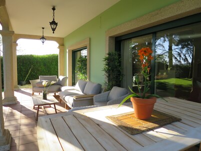 Casa da Agra, villa with pool and splendid garden