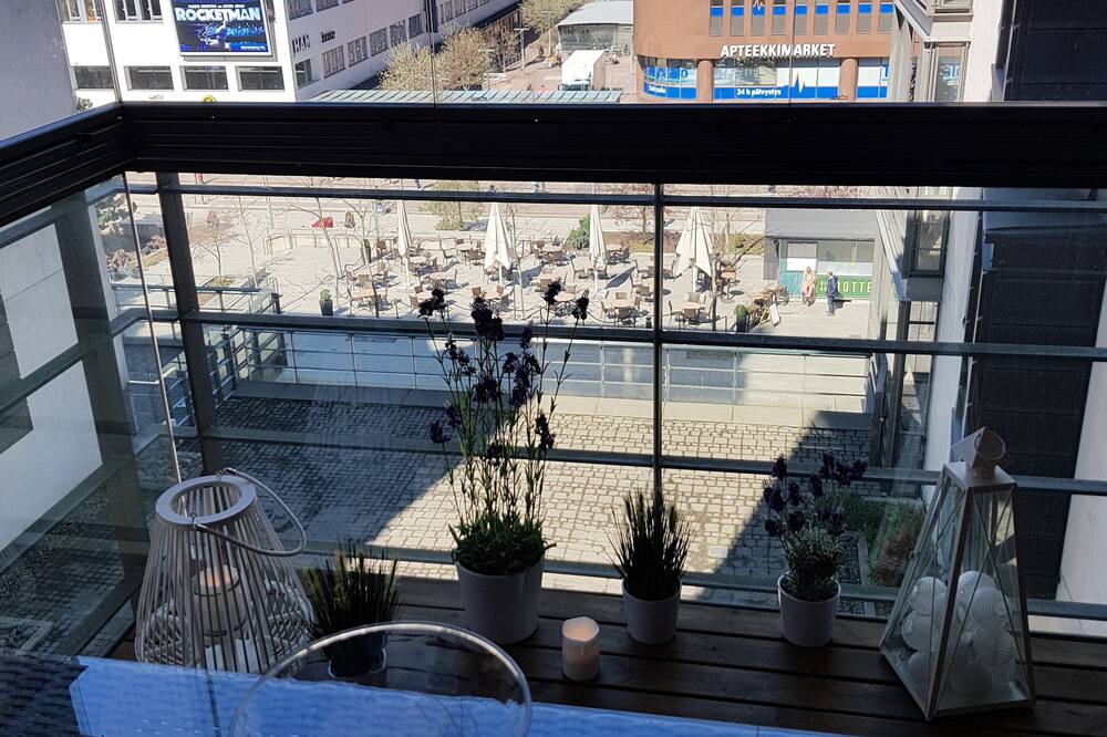 2ndhomes Deluxe Kamppi Center Apartment with Sauna & Balcony