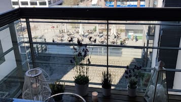 Deluxe Apartment (with Sauna and Balcony) | Balcony view