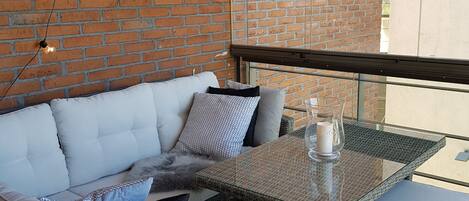 Deluxe Apart Daire (with Sauna and Balcony) | Balkon