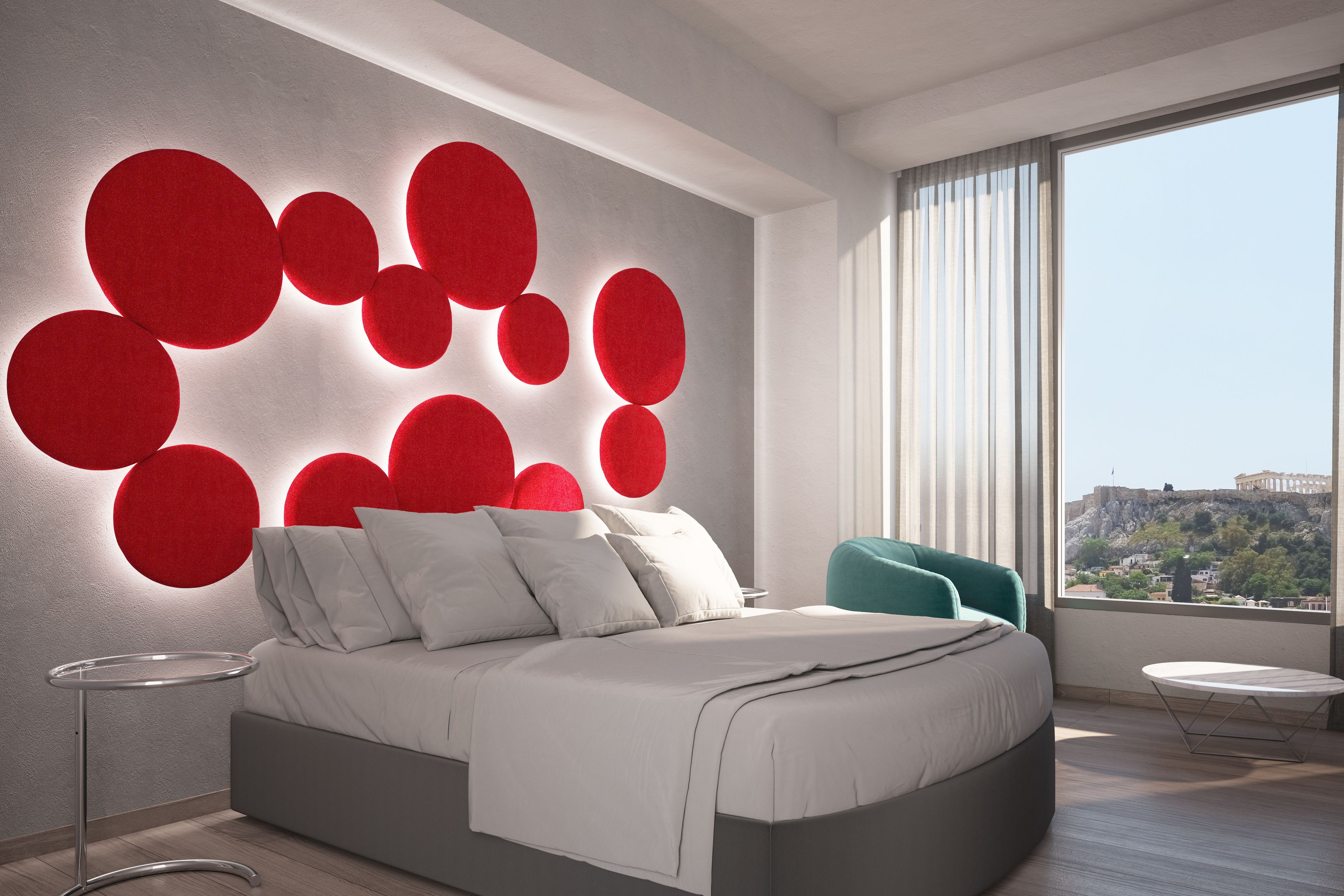 classic double room (acropolis view) | minibar, in-room safe, desk, blackout curtains