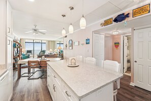 Dining - XPLORIE ACTIVITIES & LINENS INCLUDED*! 2 BR/open den Oceanfront With WiFi in Building With Outdoor Pool & Pickle Ball. (Ocean City)