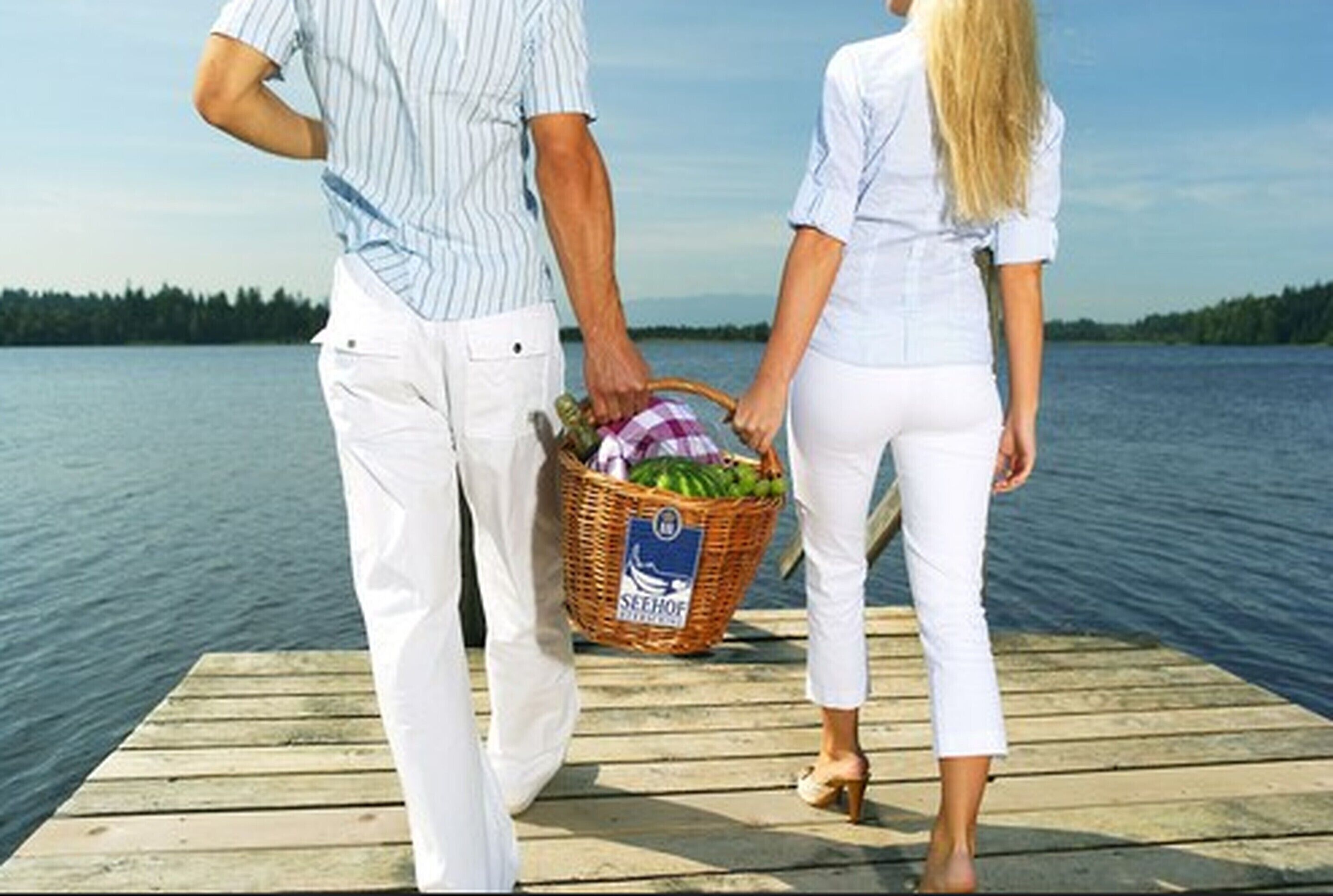 outdoor wedding area