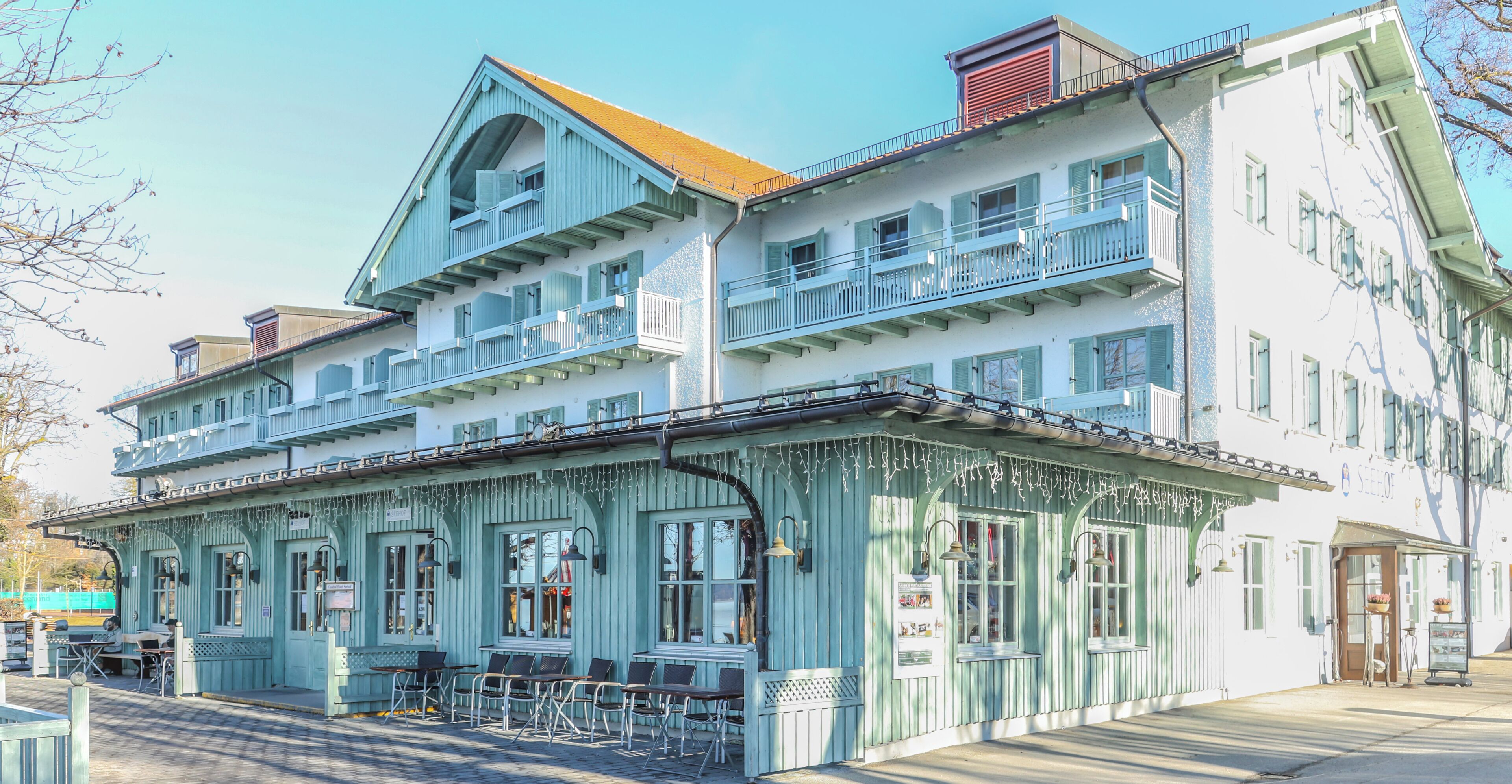 Fassade der Unterkunft – Abend/Nacht