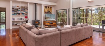 Karingal slechts enkele minuten van Blueys Beach