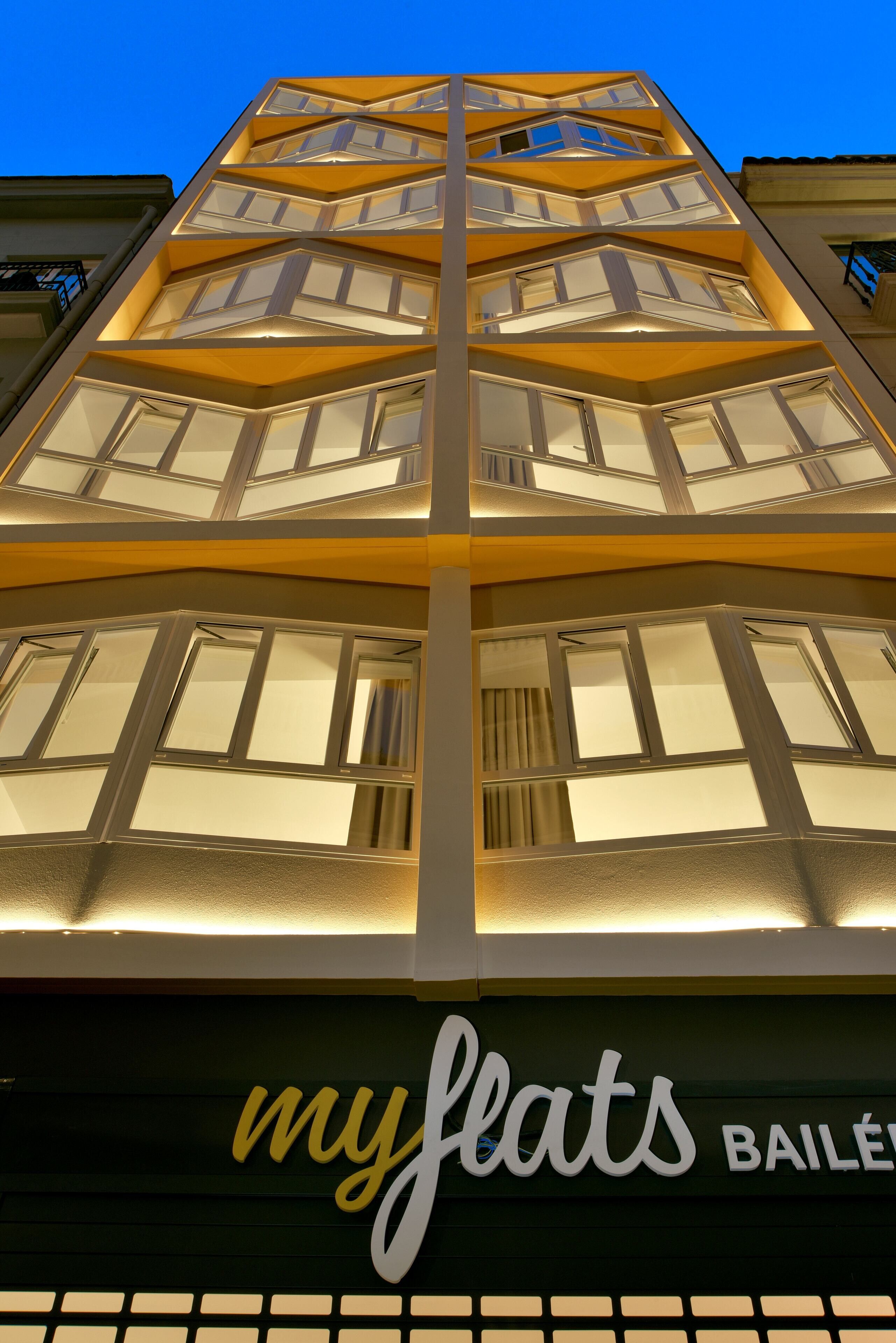 Voorkant van accommodatie