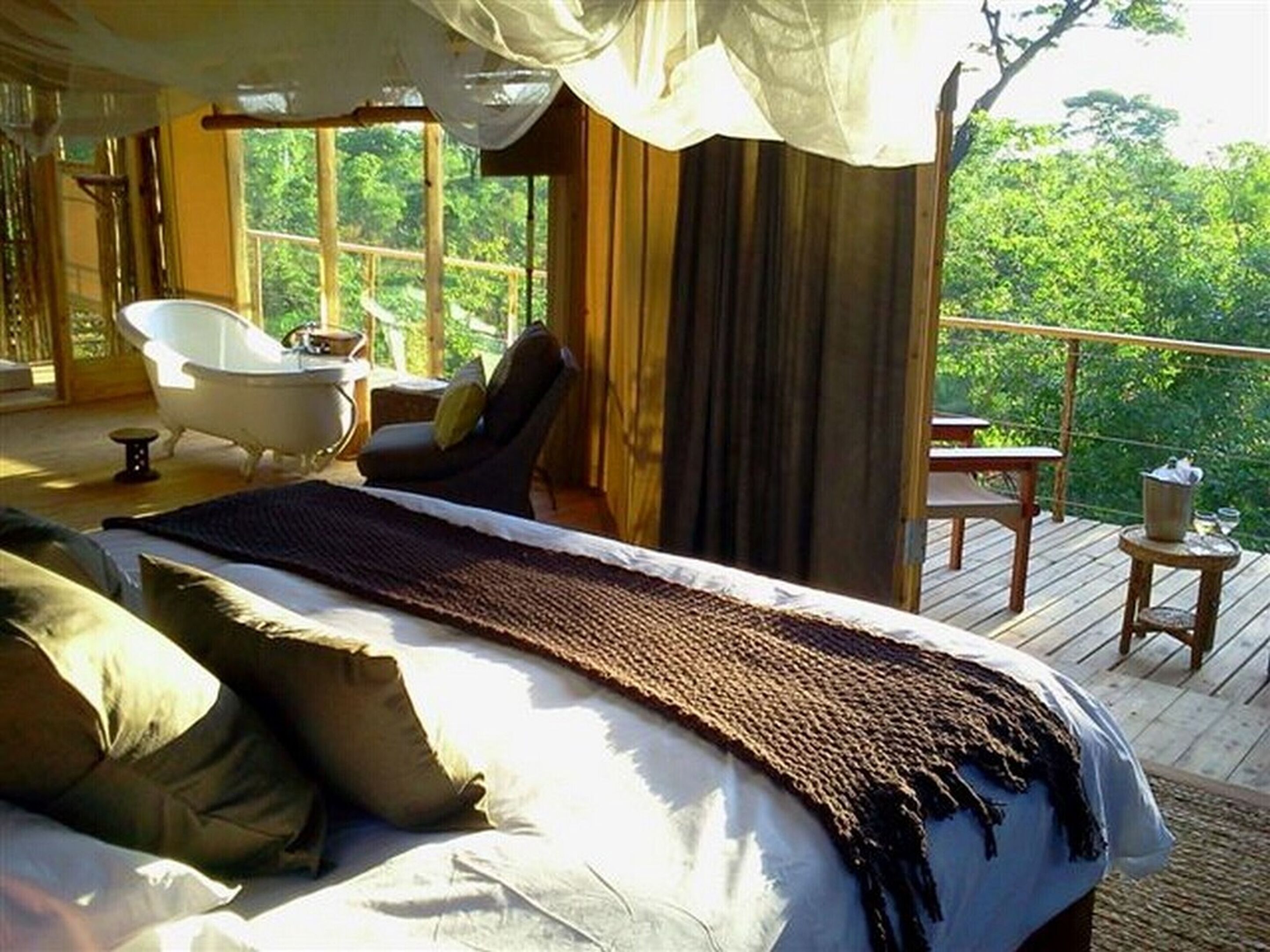 Elephant Camp - Elevated Tented Suites (1) | In-room safe, free WiFi, bed sheets