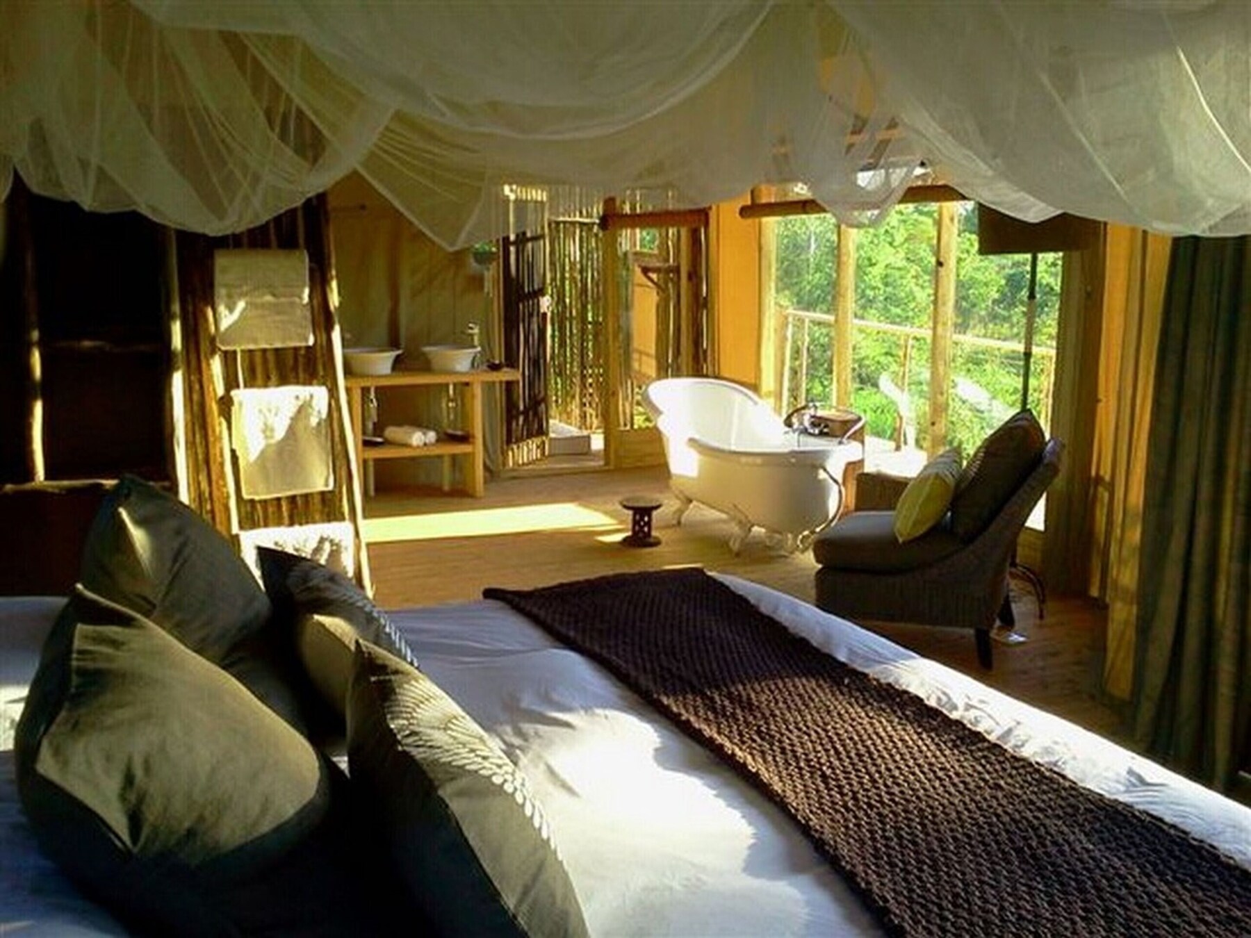 Elephant Camp - Elevated Tented Suites (1) | In-room safe, WiFi (free), bed sheets