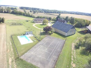 Aerial view - Chambres d'Hotes du Guillot (Sainte-Solange)