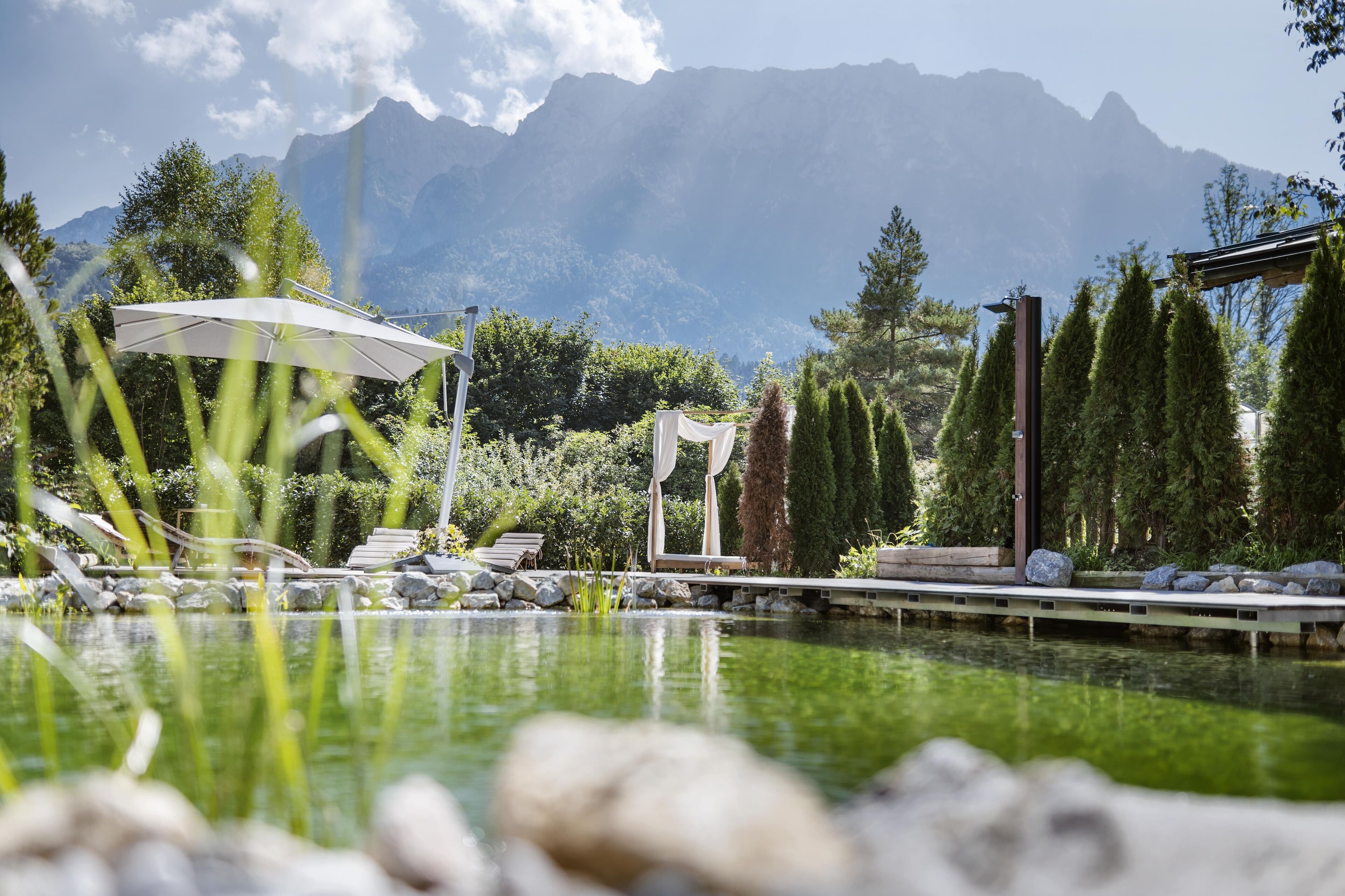 Seasonal outdoor pool