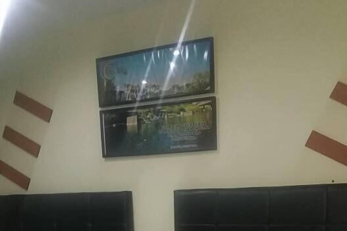 Chambre, 2 lits doubles