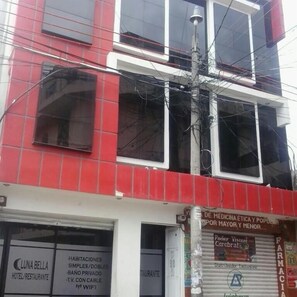 Façade de l’hébergement