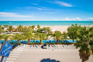 Blick von der Unterkunft