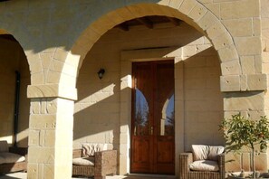 Entrée de l’hébergement