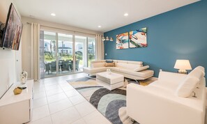 TV, video-game console, table tennis - Airy Abode with Home Theater in Encore (Kissimmee)