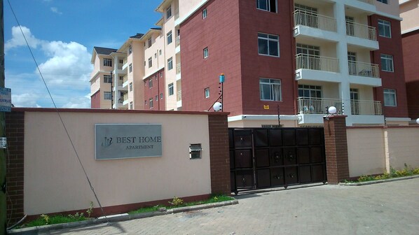 Facciata della struttura