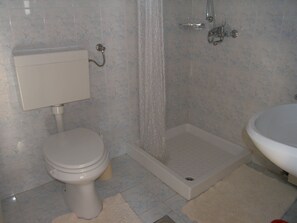 Apartment, 2 Bedrooms | Bathroom | Towels, soap, toilet paper - Cozy 4 Person Apartment Marija (Rovinj)