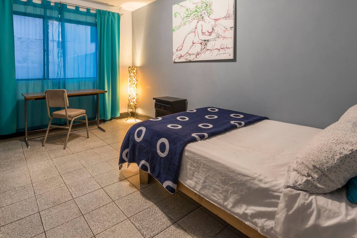 Economy Room | Down comforters, desk, laptop workspace, blackout drapes