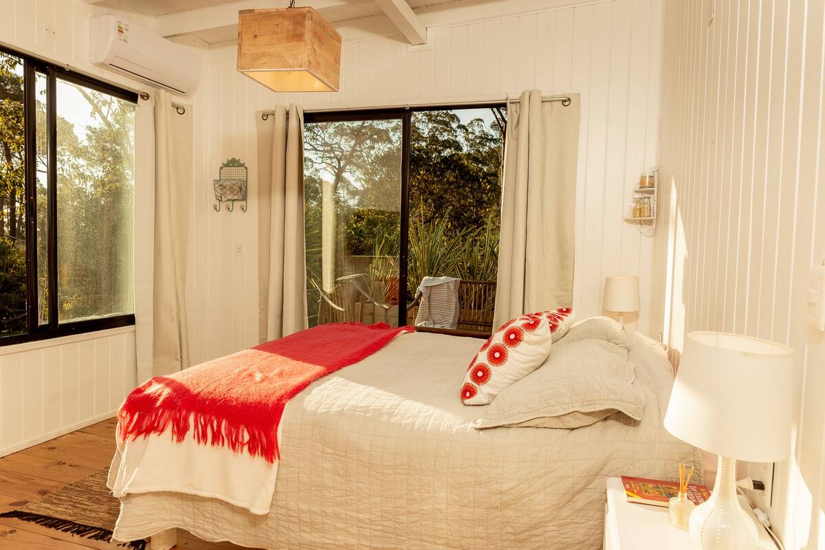 Nhà dành cho gia đình, 3 phòng ngủ, quang cảnh biển | Bộ đồ giường cao cấp, chăn bông, màn/rèm cản sáng