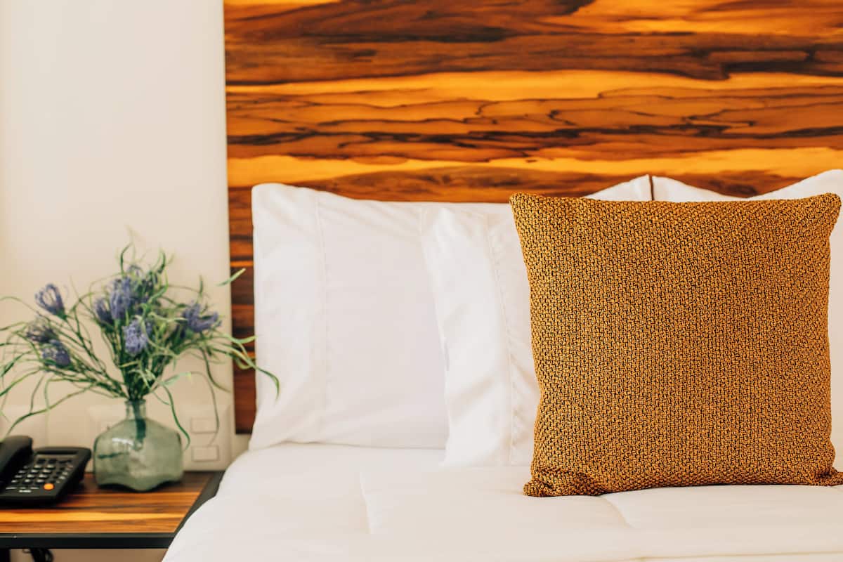 comfort room, 1 king bed | premium bedding, individually decorated, individually furnished