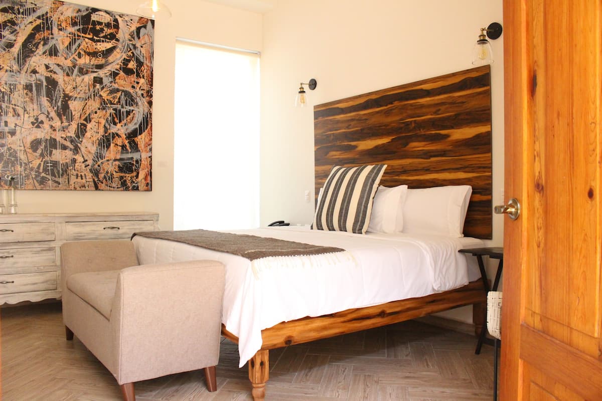 comfort room, 1 king bed | premium bedding, individually decorated, individually furnished