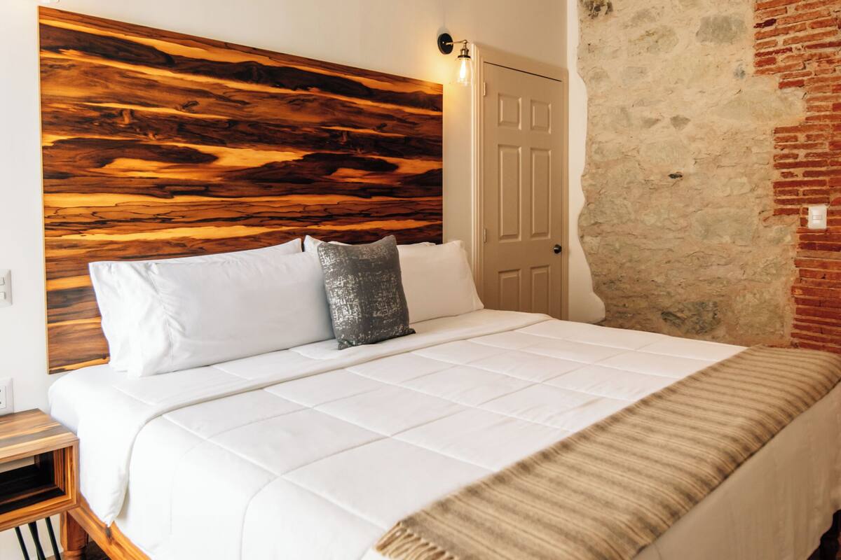 comfort room, 1 king bed | premium bedding, individually decorated, individually furnished