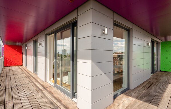 Apartamento executivo | Sacada