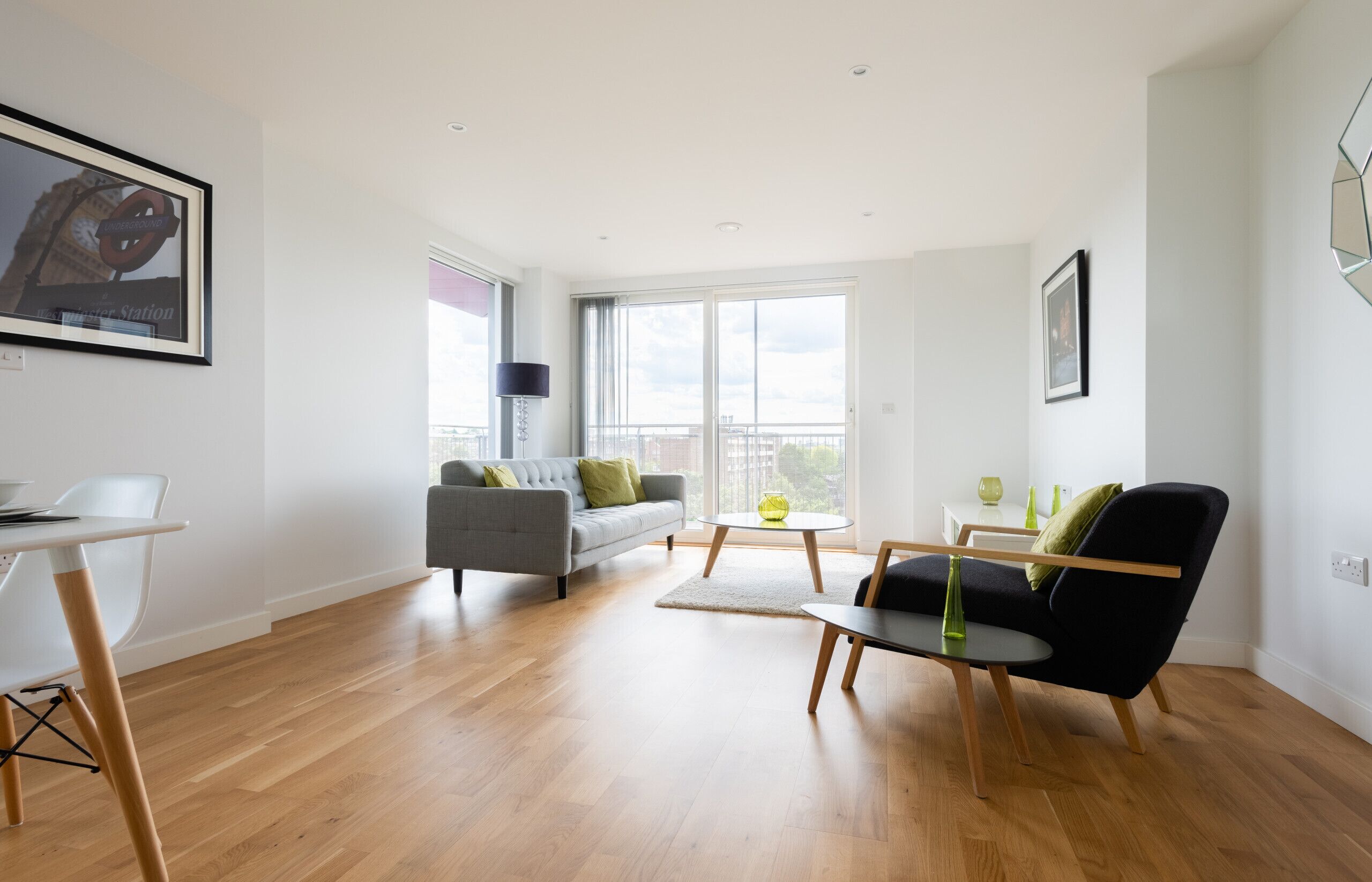 Executive Apartment | Living area | LED TV