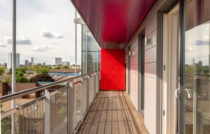 Apartamento executivo | Sacada