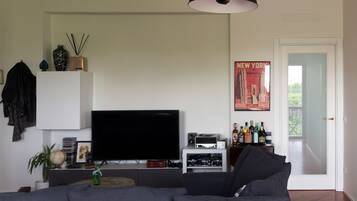 Fernseher, Videospiele, DVD-Player, Bücher