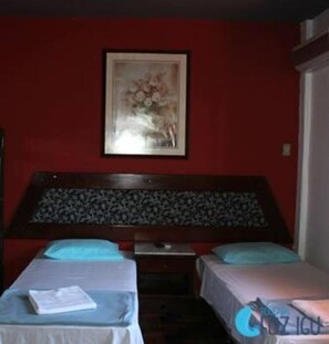 Free WiFi, bed sheets