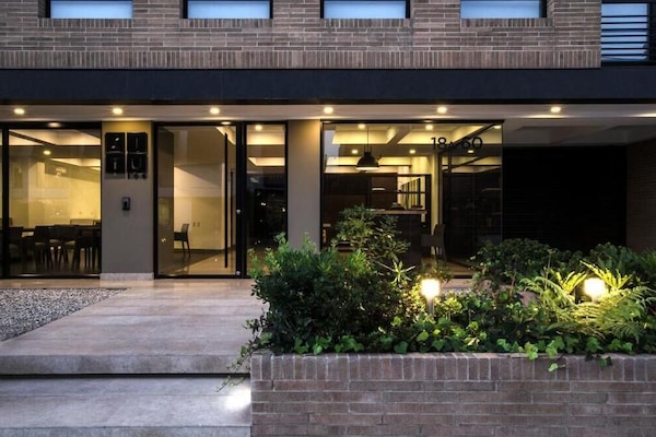 Fassade der Unterkunft