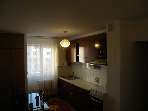Fridge, microwave, oven, coffee/tea maker - Maximum 5 guests - Big flat with 3 bedrooms and livingroom (Cluj-Napoca)