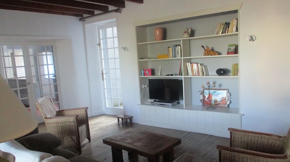 TV, table football, books