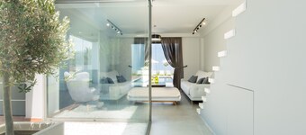 Modern Villa with Unique Architecture & Captivating Sunsets
