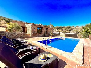 Pool - Villa CALIMA in Benissa – 3 bedrooms, private pool, sea and mountain views, air conditioning, Wi-Fi and private parking (Benissa)