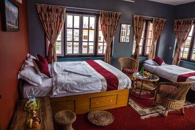 feel nature and food in the lap of nature