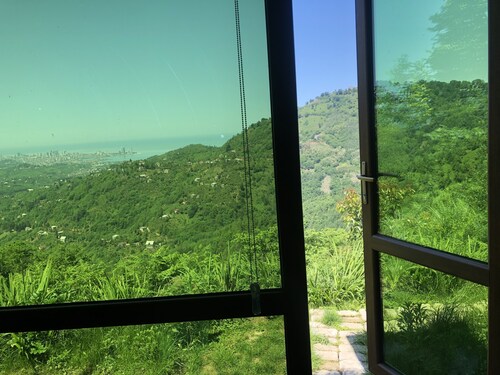 Eco-flat camping in mountain