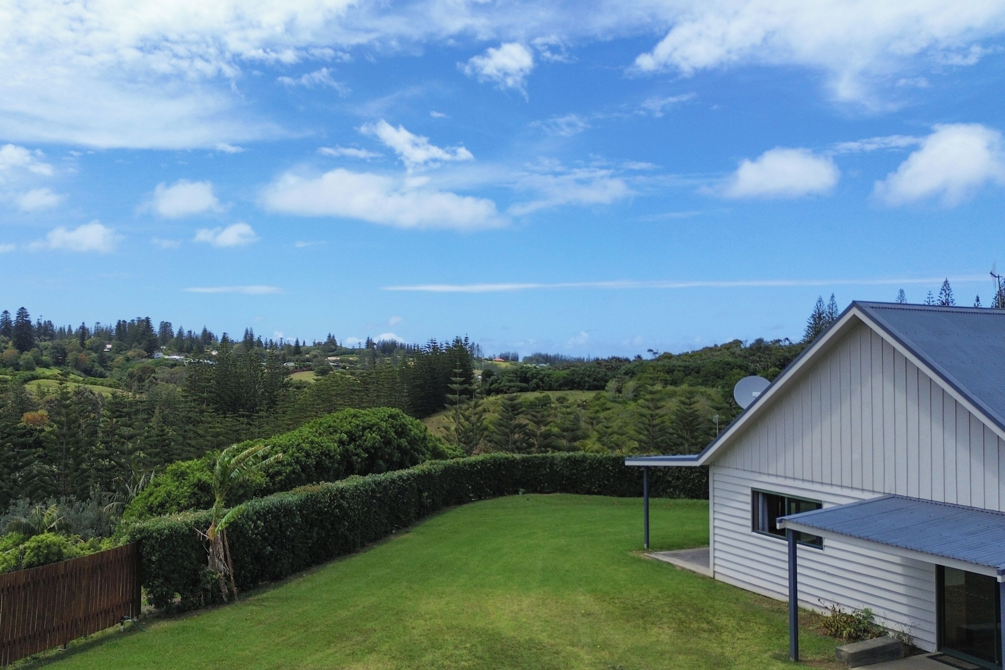 Majoituspaikan julkisivu