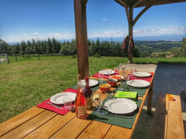 Restauration en plein air