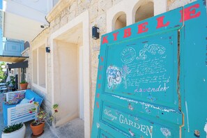 Façade de l’hébergement