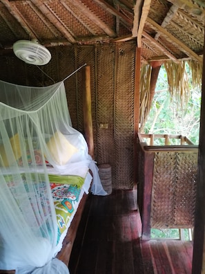 Panoramic Tree House, Mountain View | Premium bedding, blackout drapes, free WiFi, bed sheets - Hostal Monte Verde (Santa Marta)