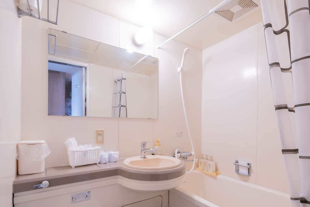 Free toiletries, hair dryer, bathrobes, slippers